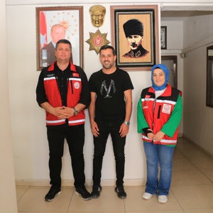 MÜDÜRÜMÜZ SAYIN SERDAR DEMİRCİ, 15 TEMMUZ GAZİSİ MUSTAFA EKİCİ'Yİ ZİYARET ETTİ - fotoğraf 1