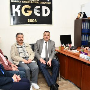 10-16 Mayıs Engelliler Haftası münasebetiyle Kırıkkale Görme Engelliler Derneği ile Tüm Engelliler ve Engelsiz Yaşamı Destekleme Derneği ziyaret edildi. - fotoğraf 2