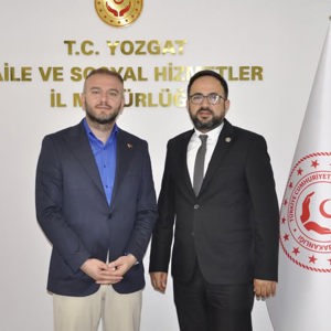 İl Müdürümüz Sayın Alper Alp’i Sağlık-Sen Şube Başkanı Sayın Seyit Nazım Eroğlu makamında ziyaret etti. - fotoğraf 1