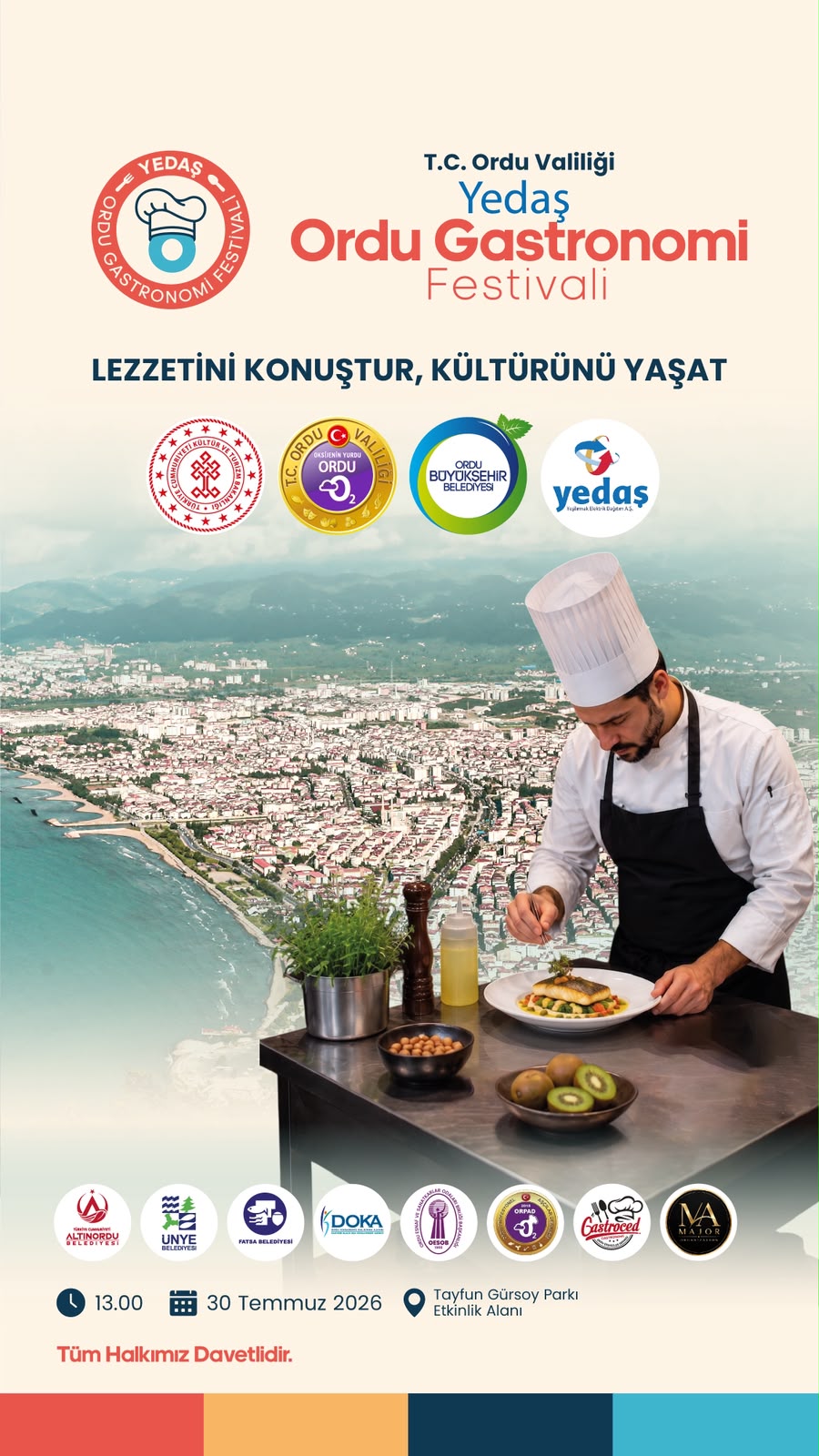 🍽️ Ordu Gastronomi Festivali'ne Davetlisiniz!