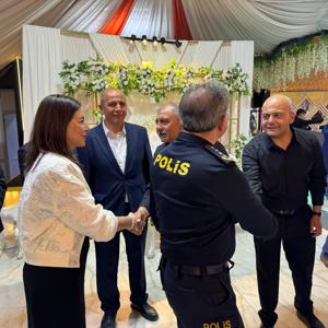 Valimiz Sayın H. Engin SARIİBRAHİM, İl Protokolü ve İl Müdürümüz Sayın Çiğdem AÇIKYILDIZ KAZEL, kahraman Gazimizin düğün merasimine katılarak mutluluklarına ortak oldu. - fotoğraf 3