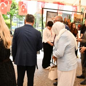 Kırıkkale Güzel Sanatlar Lisesi Resim Bölümü öğretmen ve öğrencilerinin yıl boyunca hazırladığı eserlerden oluşan Resim Sergisi’nin açılışı gerçekleştirildi. - fotoğraf 3