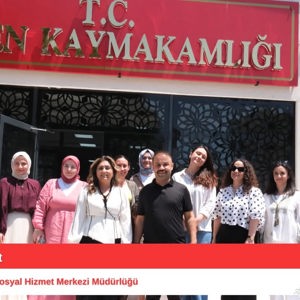 İl Müdürümüzden Gönen Sosyal Hizmet Merkezi Müdürlüğümüze Ziyaret - fotoğraf 1