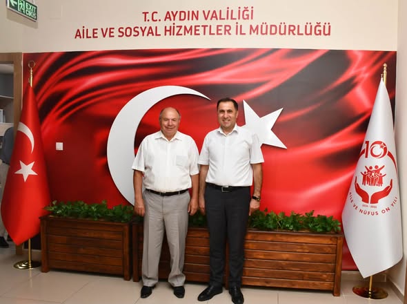 E. Muğla Valisi Sayın Amir Çiçek, İl Müdürümüz İlkay Türkoğlu’na Nezaket Ziyareti