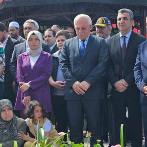 15 Temmuz Demokrasi ve Millî Birlik Günü’nde Aziz Şehitlerimiz Dualarla Anıldı - fotoğraf 9