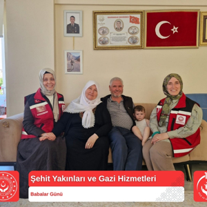 Babalar Günü’nde Aziz Şehitlerimizin Kıymetli Ailelerine Ziyaret - fotoğraf 2