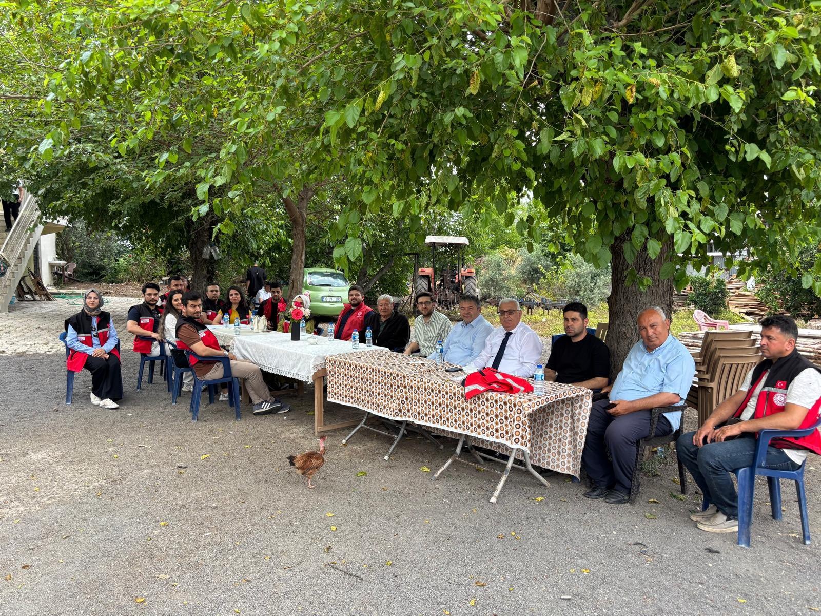 İl Müdürümüz Sayın Tolga Nacar, İŞKUR İl Müdürü Sayın Hacı Akkoyunlu, Osmaniye Sosyal Hizmet Merkezi Müdürü Muhammet Emre Kurt ve Müdür Yardımcısı Ayşe Nur Bablı tarafından, Sosyal Risk Haritası Çalışmaları kapsamında Türkmen Beldesi’nde saha çalışması gerçekleştirilmiştir.