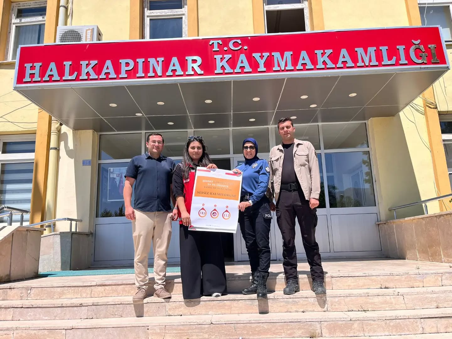 6284 Sayılı Ailenin Korunması ve Kadına Karşı Şiddetin Önlenmesine Dair Kanun’a İlişkin Bilgilendirici Afişler Asıldı