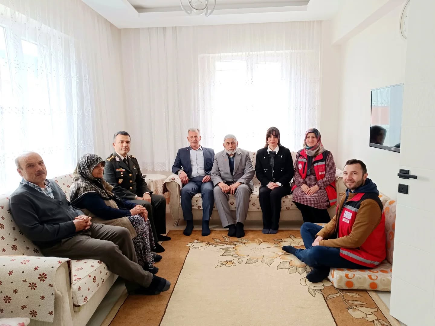 Aziz Şehitlerimiz Metin ÇOBAN, Sinan AKTAY ve Özden ÇINAR'ın Kıymetli Anneleri Ziyaret Edilmiştir