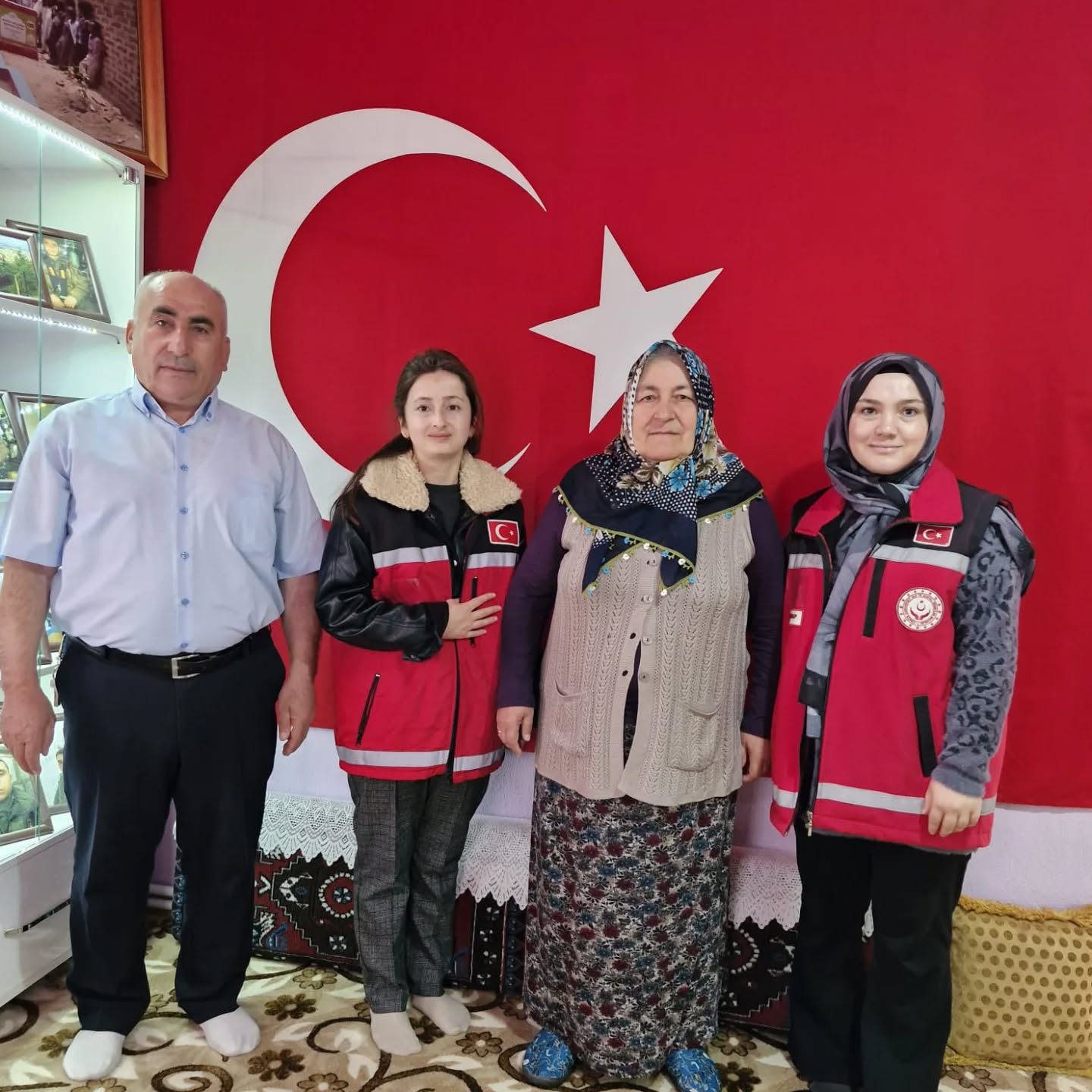Şehit Aileleri Ziyaret Edildi