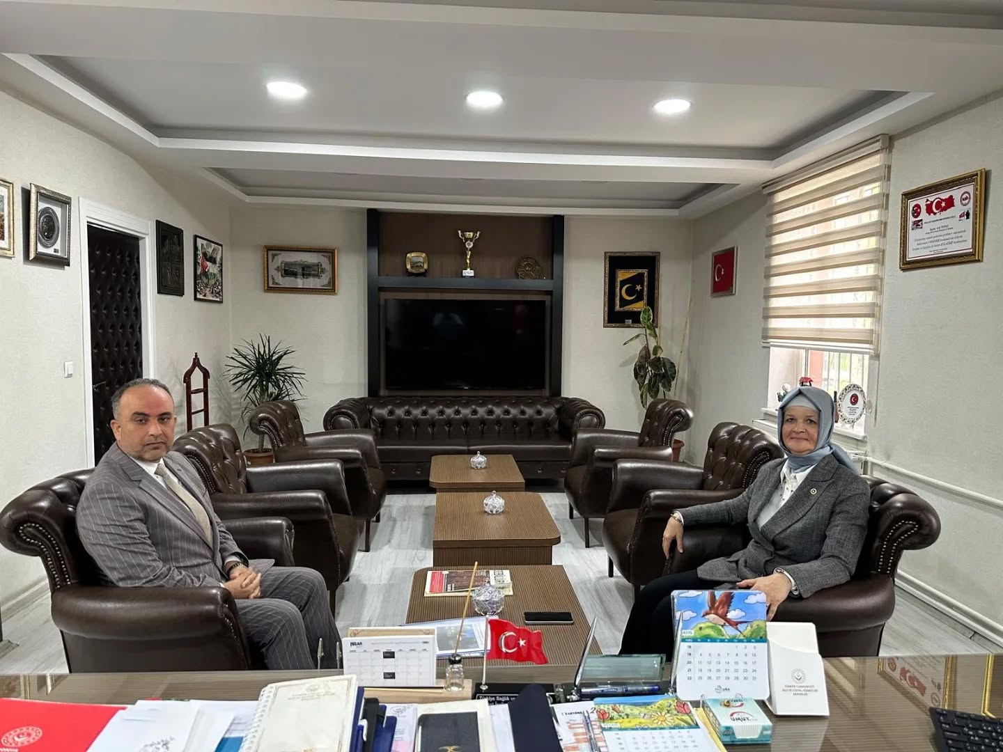 AK Parti Konya Milletvekilimiz Meryem Göka, İl Müdürlüğümüzü Ziyaret Etti