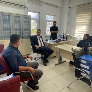 İl Müdürümüz Sayın Çetin TUTAŞ’tan Sosyal Hizmet Merkezi Müdürlüğüne Ziyaret - fotoğraf 1