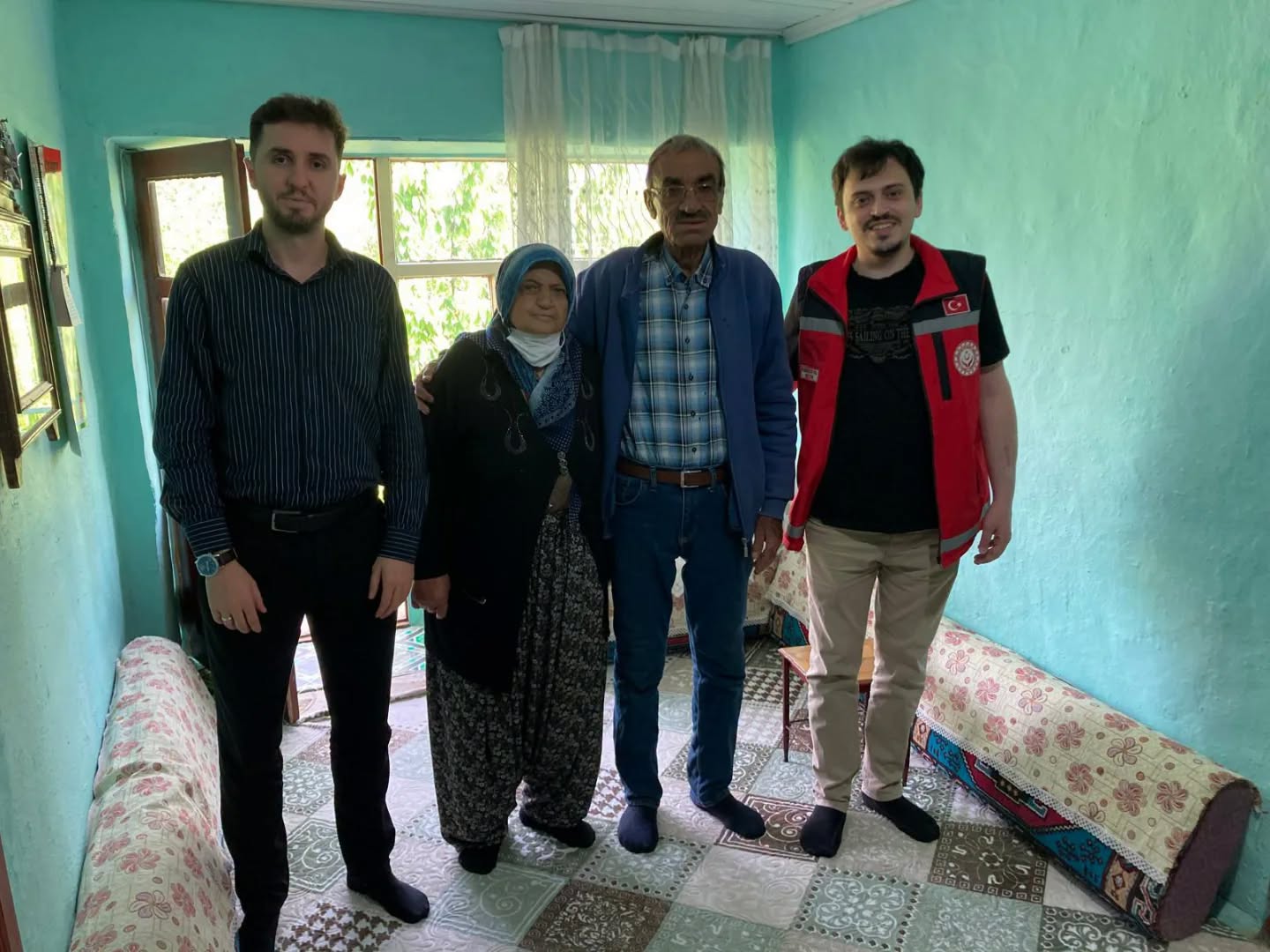 Gazilerimiz Ramazan GÖK ve Bayram ÇINAR Kıymetli Aileleri Hanelerinde Ziyaret Edilmiştir