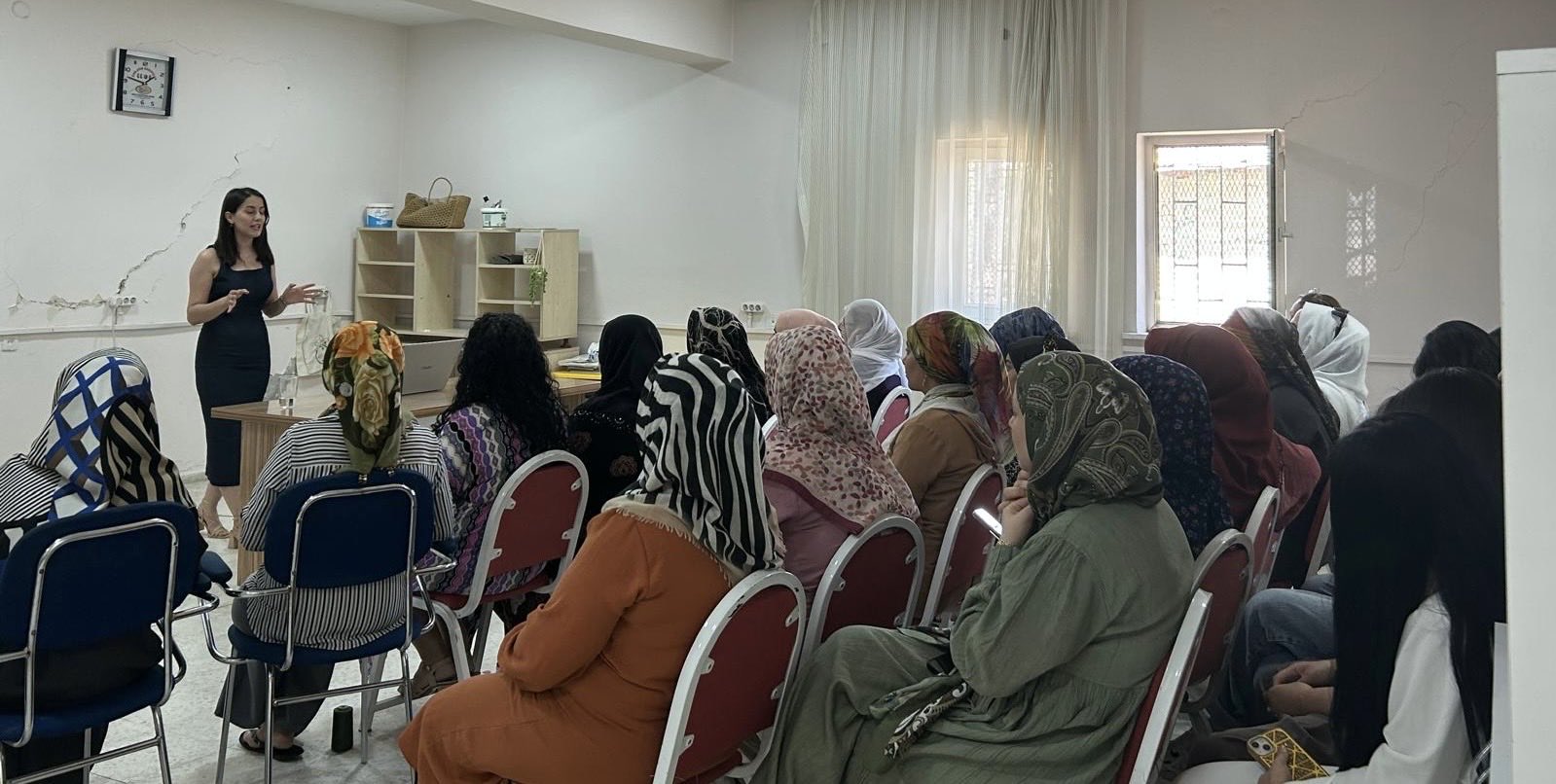 Yavuz Selim ÇATOM kursiyerlerine “Kadına Yönelik Şiddetle Mücadele Farkındalığı” konusunda eğitim