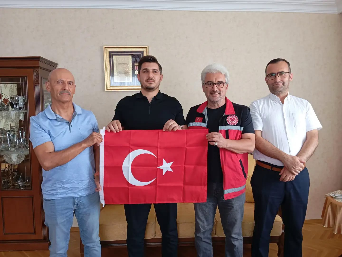 15 Temmuz Gazimiz Mustafa TÜRKEL Ziyaret Edildi