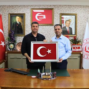 İL MÜDÜRÜMÜZ  SERDAR DEMİRCİ  DİYARBAKIR AİLE VE SOSYAL HİZMETLER İL MÜDÜRÜ İLE BİR ARAYA GELDİ - fotoğraf 1