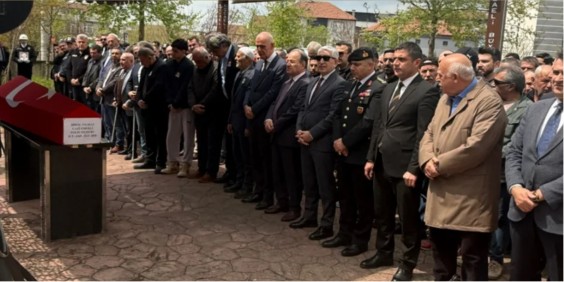 Gazimiz ve Mesai Arkadaşımız Birol Yılmaz Son Yolculuğuna Uğurlandı
