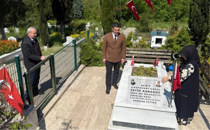 Şehidimiz Fatih Karagöz’ün Kıymetli Annesine Anlamlı Ziyaret