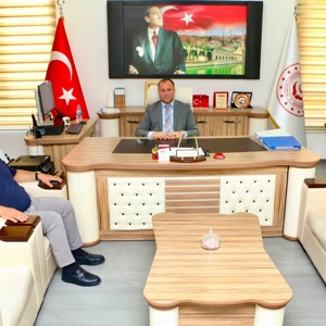 Başhekim Dr. Ahmet Hamdi Peltek’ten İl Müdürümüz Fatih Yılmaz’a Ziyaret - fotoğraf 1