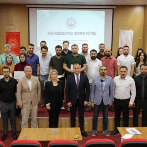 Afet ve Acil Durumlarda Psikolojik İlk Yardım Eğitimi Gerçekleştirdik. - fotoğraf 1
