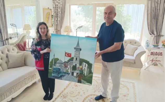 Sanata Teşvik ve Sanatla Yaşam Programı Kapsamında Eserler Teslim Alındı