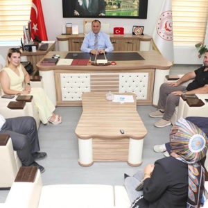 Işıltılı Gözler Derneğinden İl Müdürümüz Fatih YILMAZ’a Ziyaret - fotoğraf 1