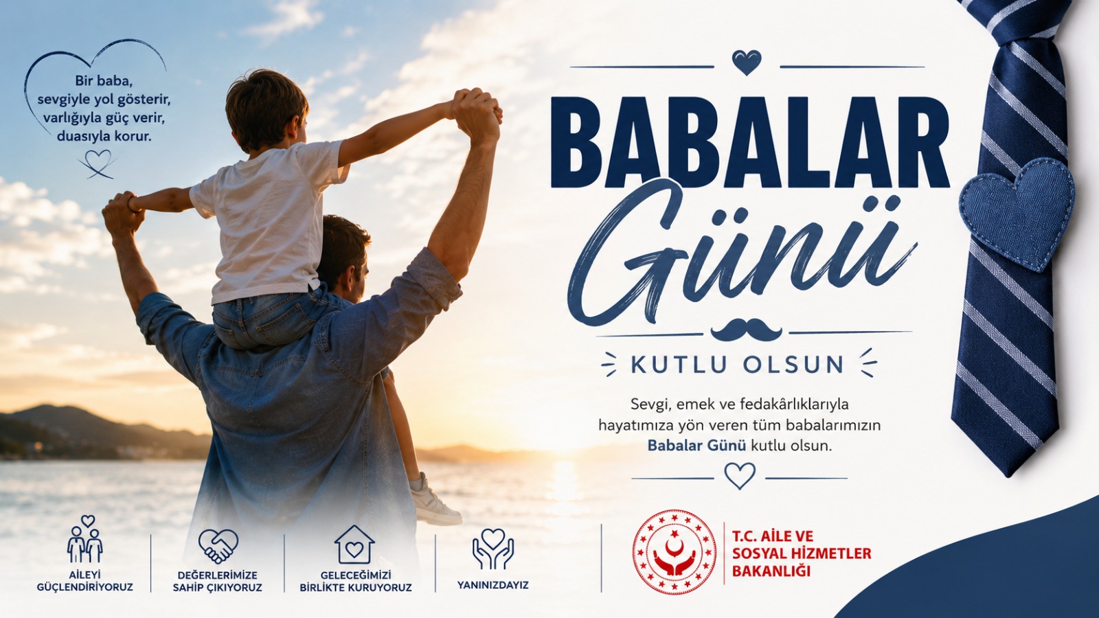 Babalar Gününüz Kutlu Olsun