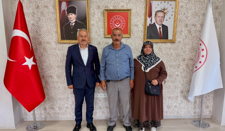 15 Temmuz Gazimiz Hasan Zan’ın Kıymetli Ailesinden İl Müdürümüze Ziyaret