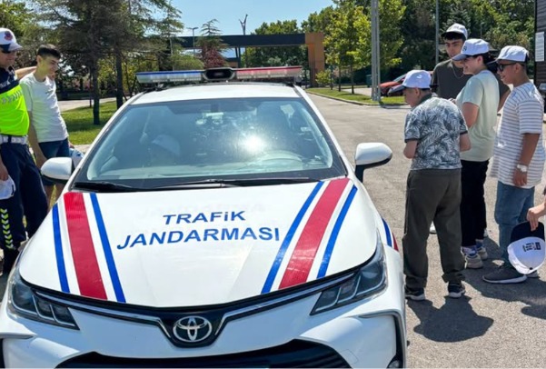 Çocuklarımız Trafik Güvenliği Eğitimine Katıldı