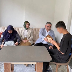 İl Müdürümüz Adem YÜCEL’den Koruyucu Aile Ziyareti - fotoğraf 2