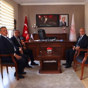 KOSGEB ve OSB Müdürlerinden İl Müdürümüz Sami Çifte Ziyaret - fotoğraf 1