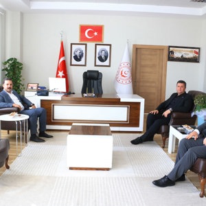 SİVRİCE VE BASKİL KAYMAKAMLARINDAN İL MÜDÜRÜMÜZ SAYIN SERDAR DEMİRCİ’YE ZİYARET - fotoğraf 1