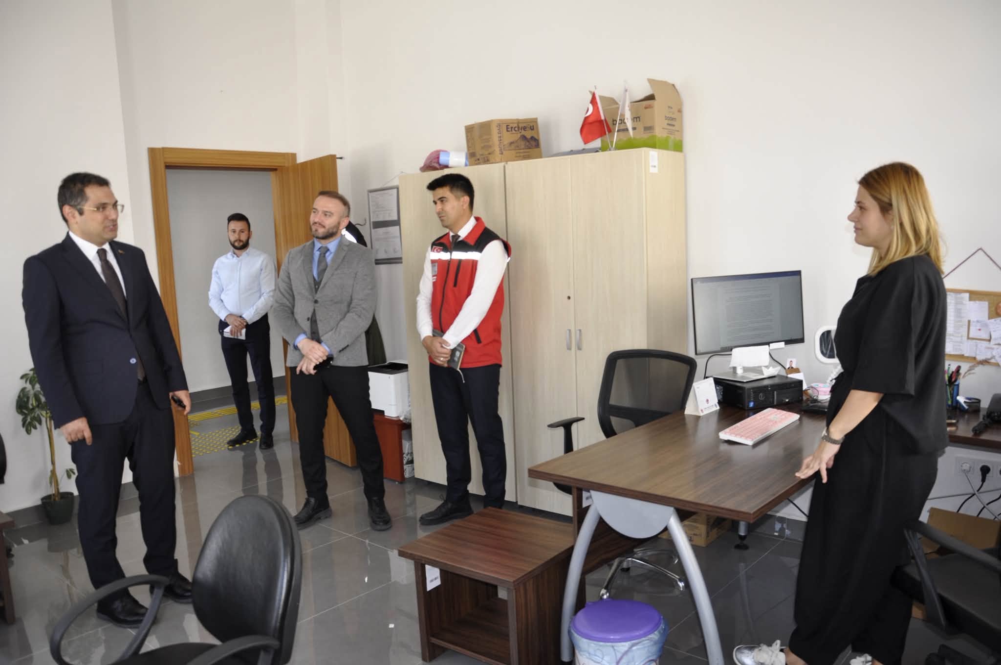 Vali Yardımcımız Sayın Hasan Çimer, İl Müdürlüğümüzü ve Birimlerimizi Ziyaret Etti