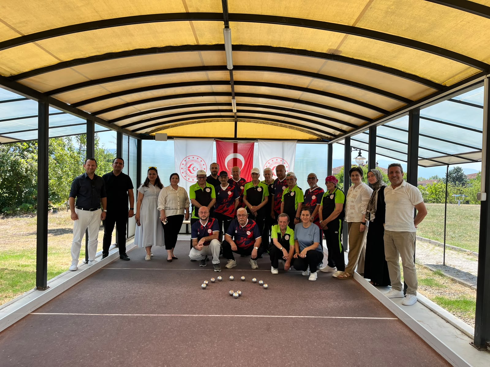 Huzurevleri Arası Bocce Müsabakalarında Dostluk ve Sportif Rekabet Buluştu.