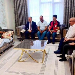 Ömer ÇALIŞKAN’a Geçmiş Olsun Ziyareti - fotoğraf 1