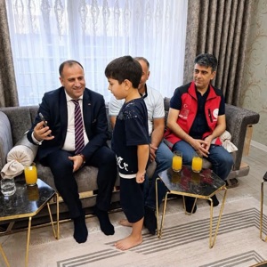 Ömer ÇALIŞKAN’a Geçmiş Olsun Ziyareti - fotoğraf 2