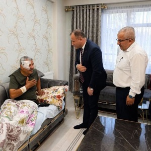 Ömer ÇALIŞKAN’a Geçmiş Olsun Ziyareti - fotoğraf 3