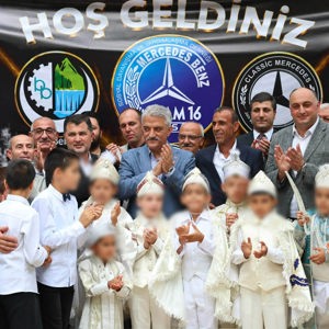 Devlet Himayesindeki Evlatlarımız İçin Toplu Sünnet Töreni Mercedes Severler Düzce Buluşması’nda Gerçekleştirildi. - fotoğraf 3