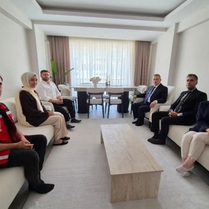 İl Müdürümüz Sami Çiftten Gazimiz Mertcan Demire Ziyaret  - fotoğraf 1