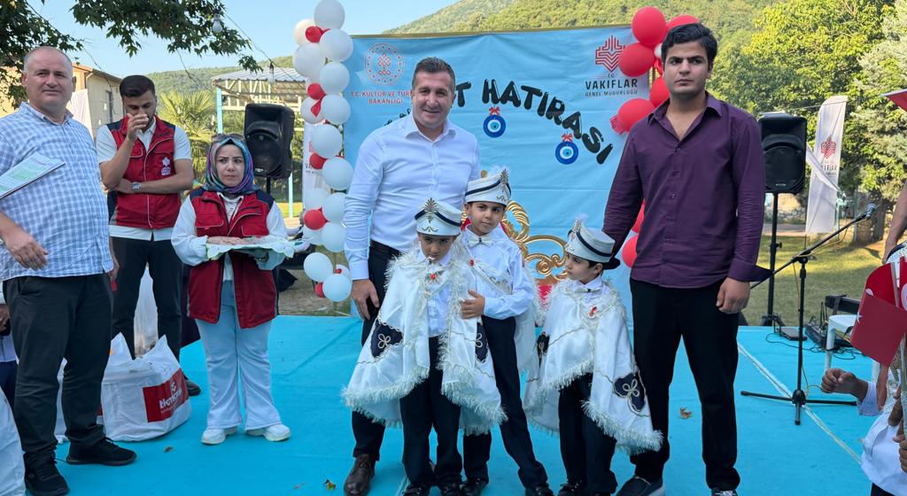 Bursa Vakıflar Bölge Müdürlüğü Koordinasyonunda Sünnet Şöleni Gerçekleştirildi