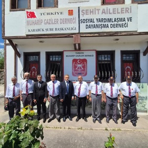 İl Müdürümüz Sami Çiftten Türkiye Muharip Gaziler Derneği Karabük Şubesine Ziyaret - fotoğraf 1