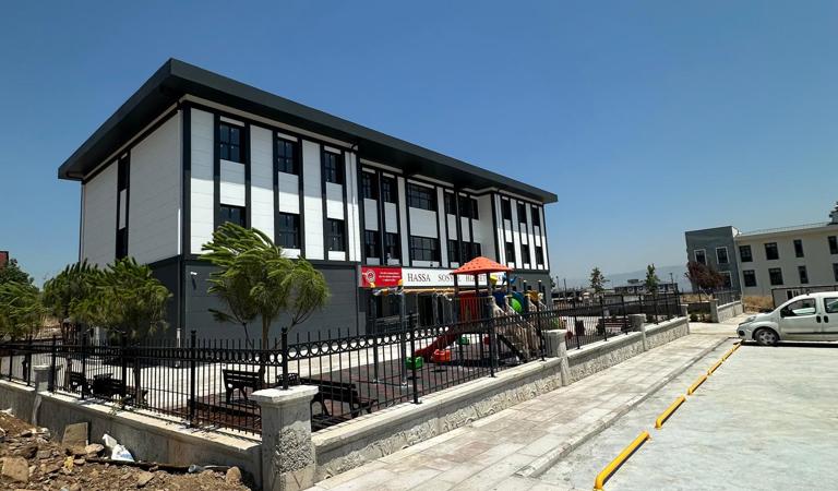 Hassa Sosyal Hizmet Merkezi Yapım Çalışmaları