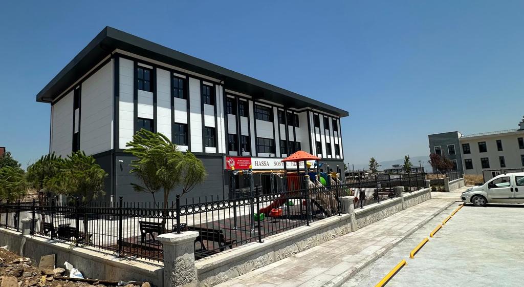 Hassa Sosyal Hizmet Merkezi Yapım Çalışmaları