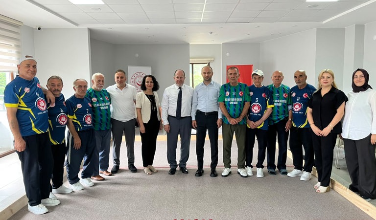 İl Müdürümüz Sayın Hamdi ÖZDER, Bocce Dostluk Turnuvasına Katıldı.