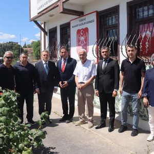 İl Müdürümüz Sami Çiftten Şehit Aileleri Derneğine Ziyaret - fotoğraf 1