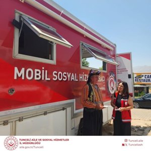 Mobil Sosyal Hizmet Aracımız Ovacık'ta!  - fotoğraf 2
