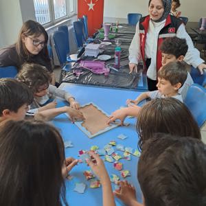 Odes Kapsamında Türkiye Haritası Puzzle Etkinliği Düzenlendi - fotoğraf 2