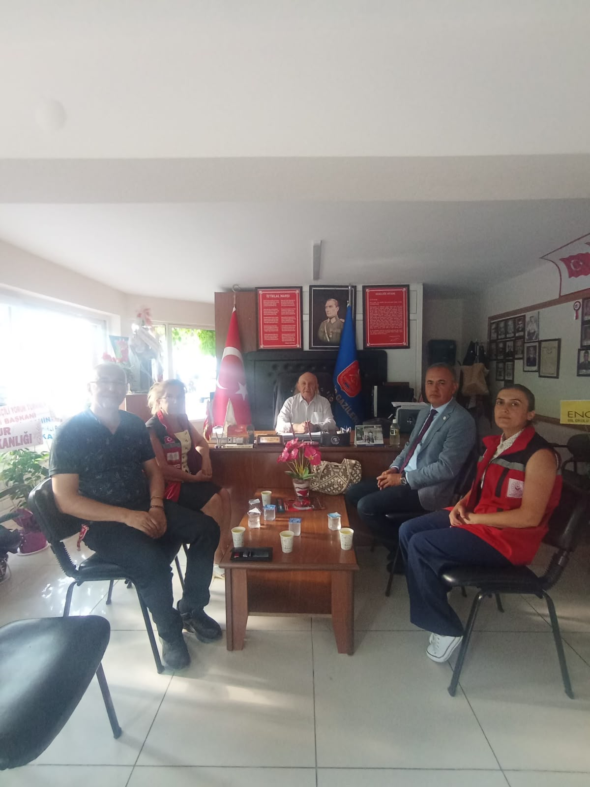 Burdur Muharip Gaziler Derneğine Ziyaret