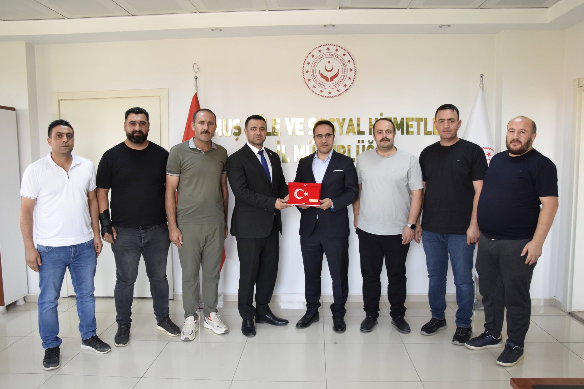 Şehit ve Gazi Derneklerinden İl Müdürümüz Ahmet Kırtay’a Ziyaret