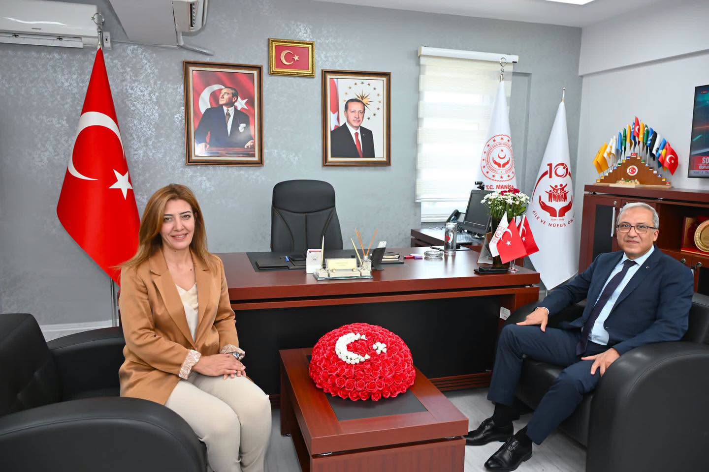 Manisa İl Emniyet Müdürü İl Müdürümüzü Ziyaret Etti
